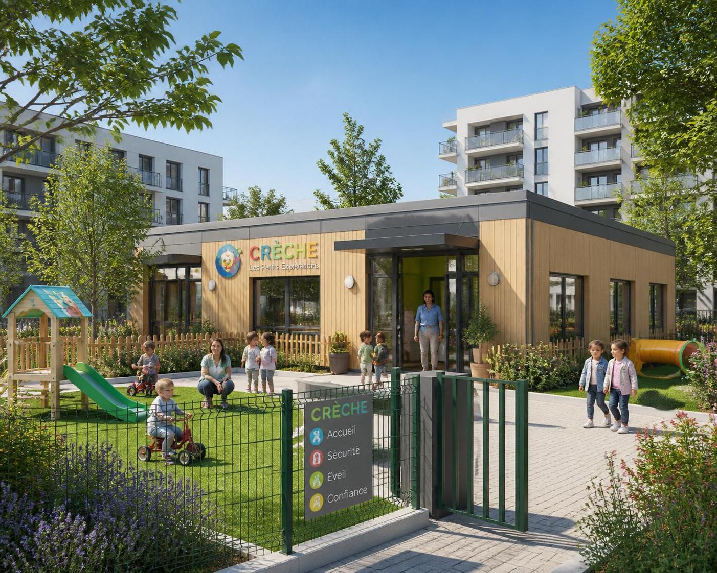 découvrez comment la crèche préfabriquée offre une solution rapide et efficace pour pallier la pénurie de places d’accueil en proposant des structures modulaires faciles à installer.
