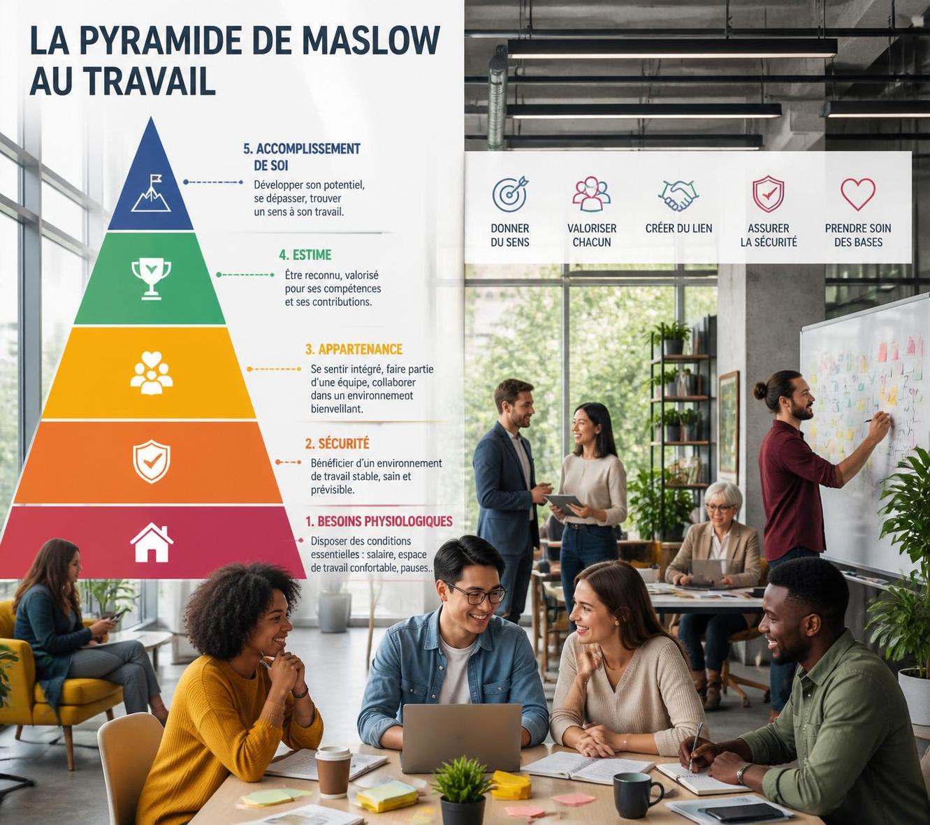 découvrez pourquoi la pyramide de maslow demeure un outil essentiel pour comprendre la motivation au travail et améliorer la satisfaction des employés.