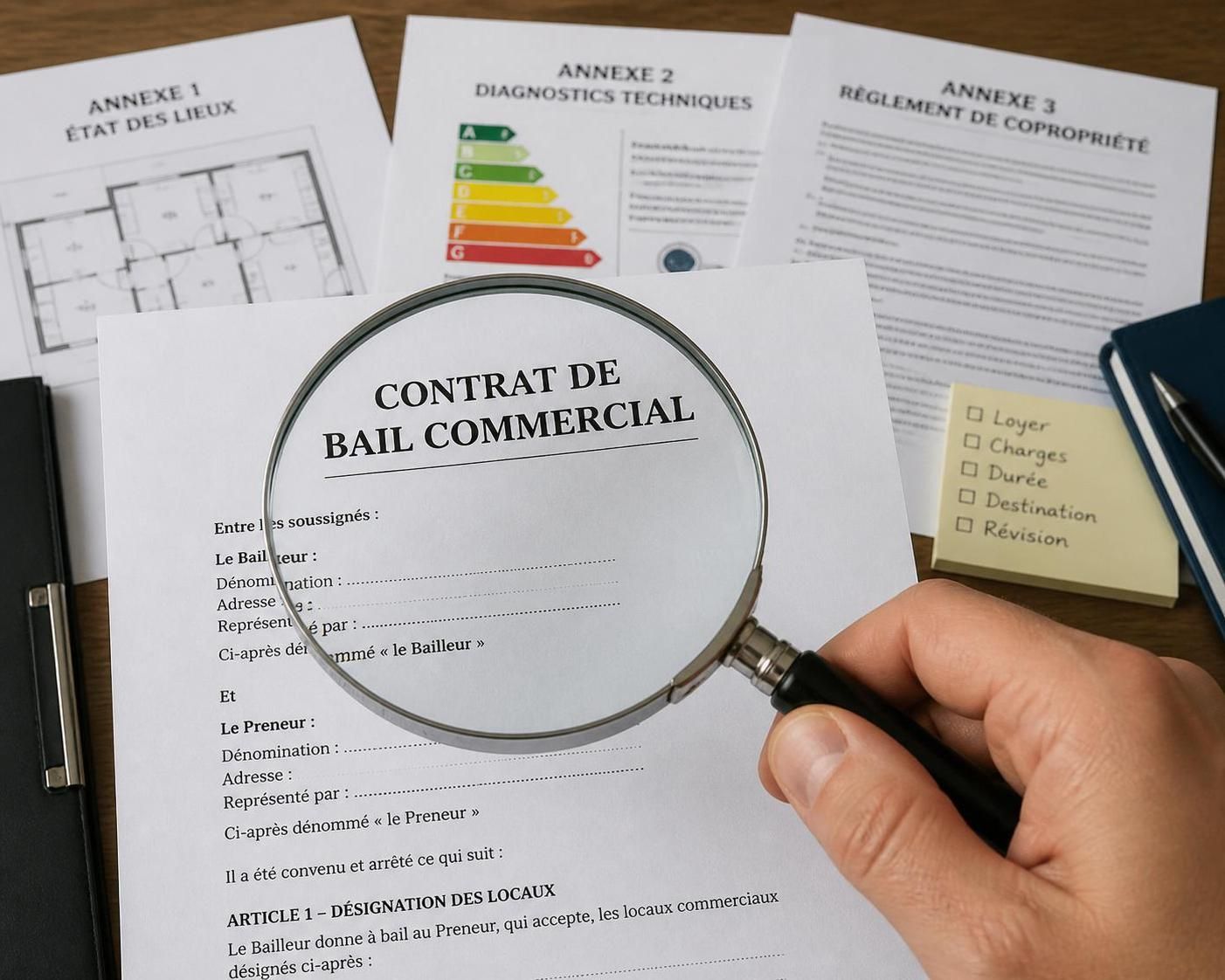 découvrez quelles annexes obligatoires inclure dans votre bail commercial pour sécuriser votre contrat et éviter les litiges. guide complet et conseils pratiques.
