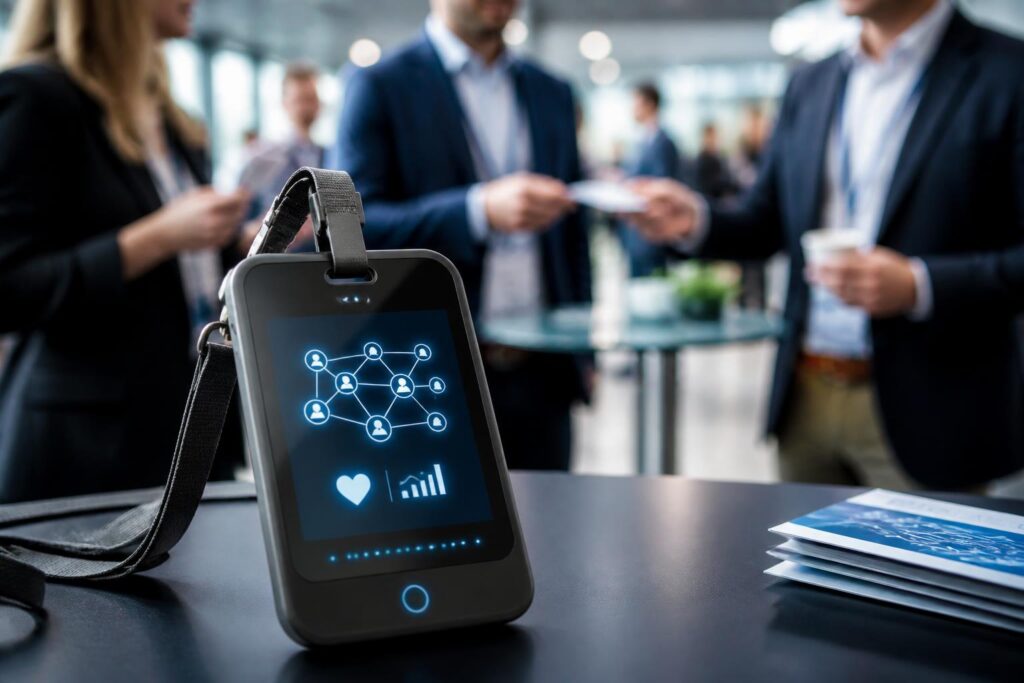 découvrez event badge, le badge événementiel connecté qui révolutionne le networking et l'engagement lors de vos événements. simplifiez les échanges et maximisez vos opportunités.