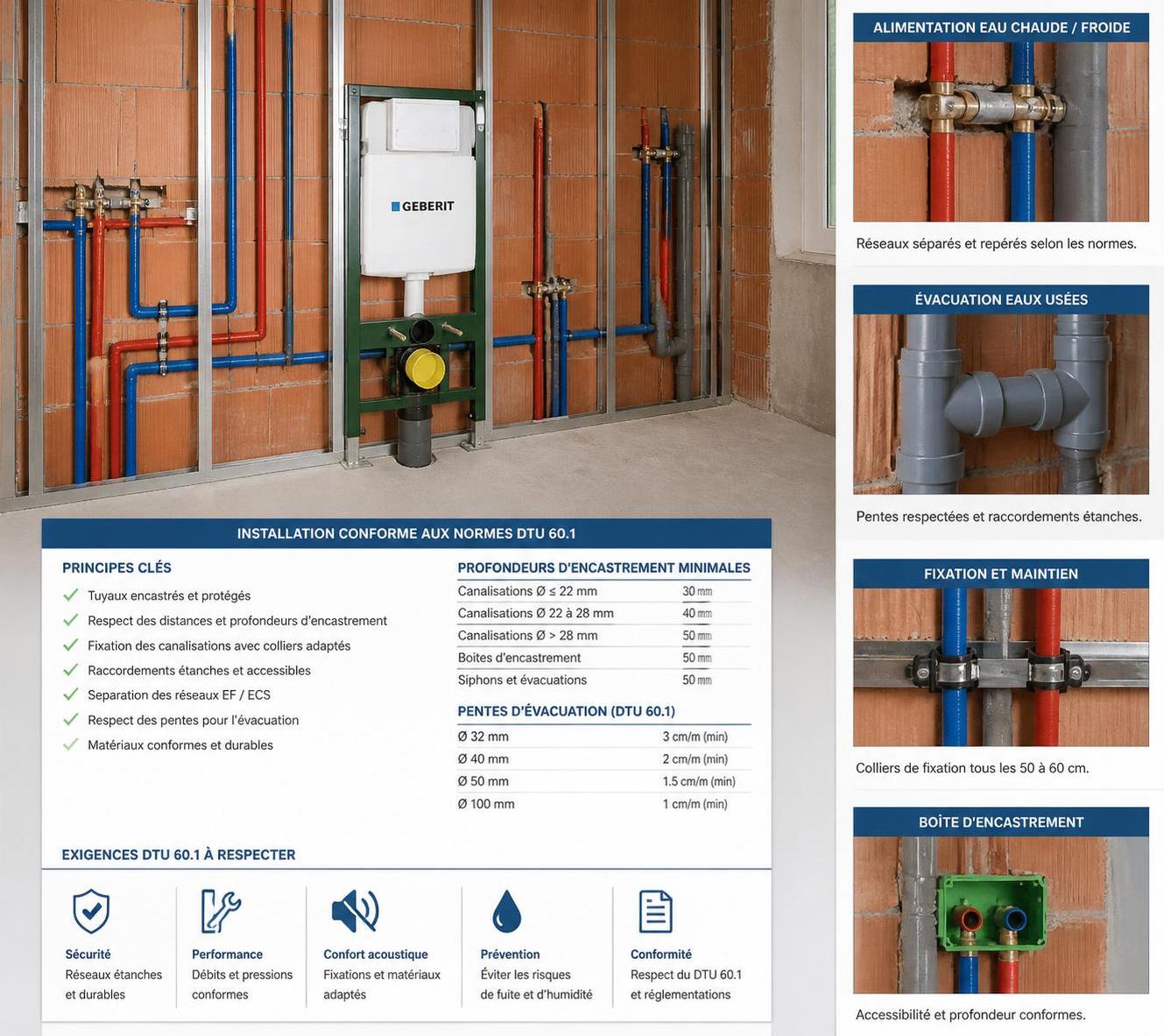 découvrez les règles essentielles pour réussir votre chantier de plomberie sans erreur grâce à notre guide complet sur l'incorporation plomberie.