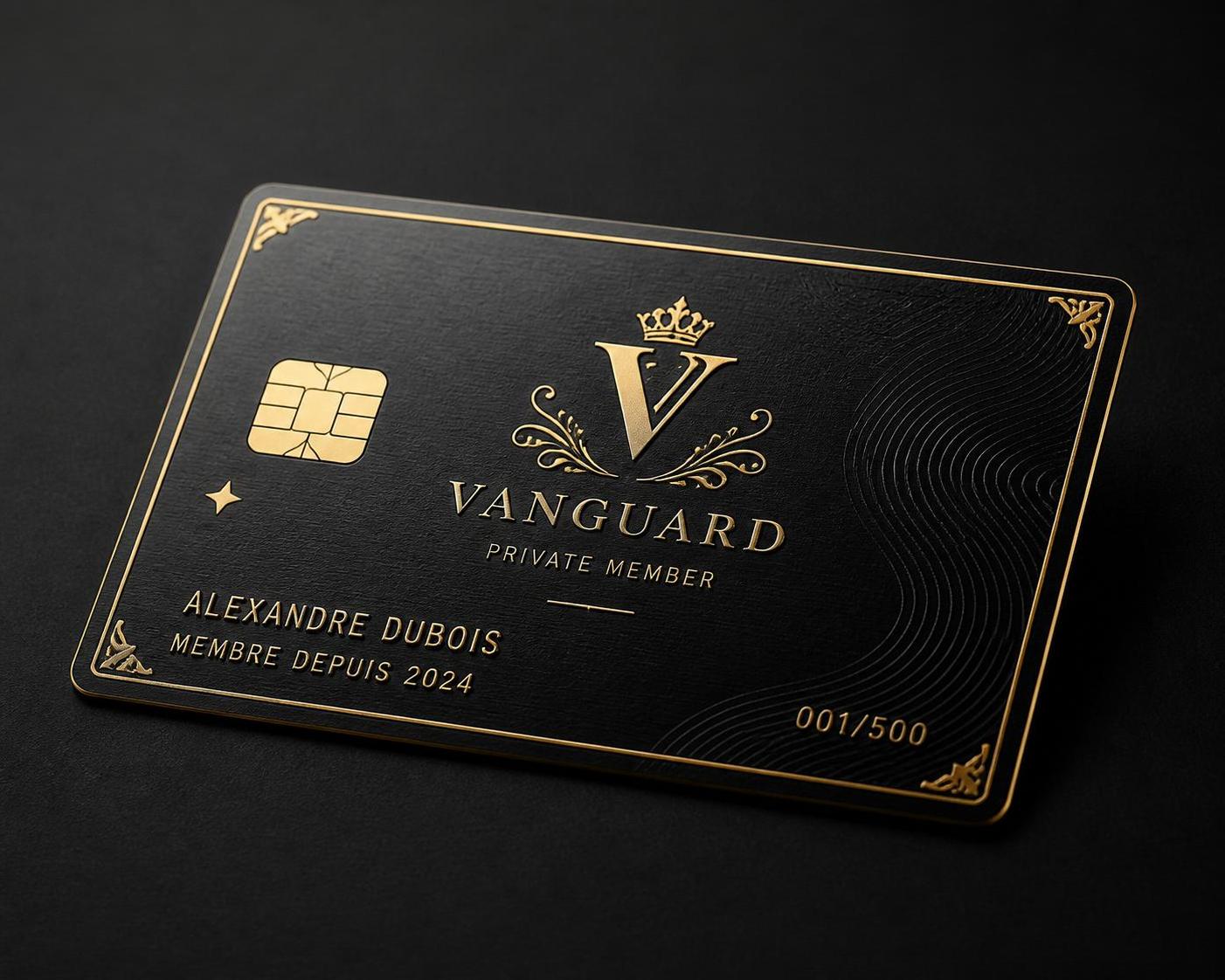 découvrez la pure metal card, la carte métallique premium qui allie élégance et durabilité pour renforcer votre image de marque avec une touche unique et impactante.