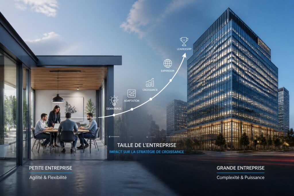 découvrez comment la taille des entreprises impacte leur stratégie de croissance et les choix clés pour optimiser leur développement.