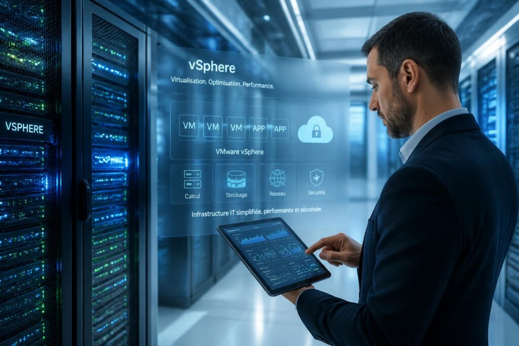 découvrez comment vsphere peut optimiser la gestion de votre infrastructure it grâce à ses nombreux avantages, incluant la virtualisation, la sécurité renforcée et la simplification des opérations.