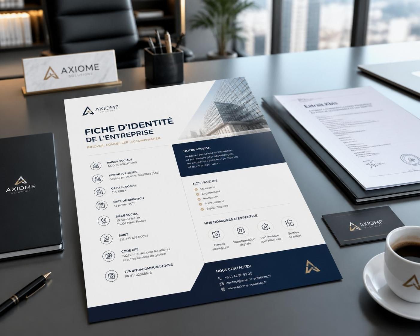 découvrez les éléments clés indispensables pour créer une fiche d'identité entreprise efficace et valoriser votre société auprès de vos clients et partenaires.