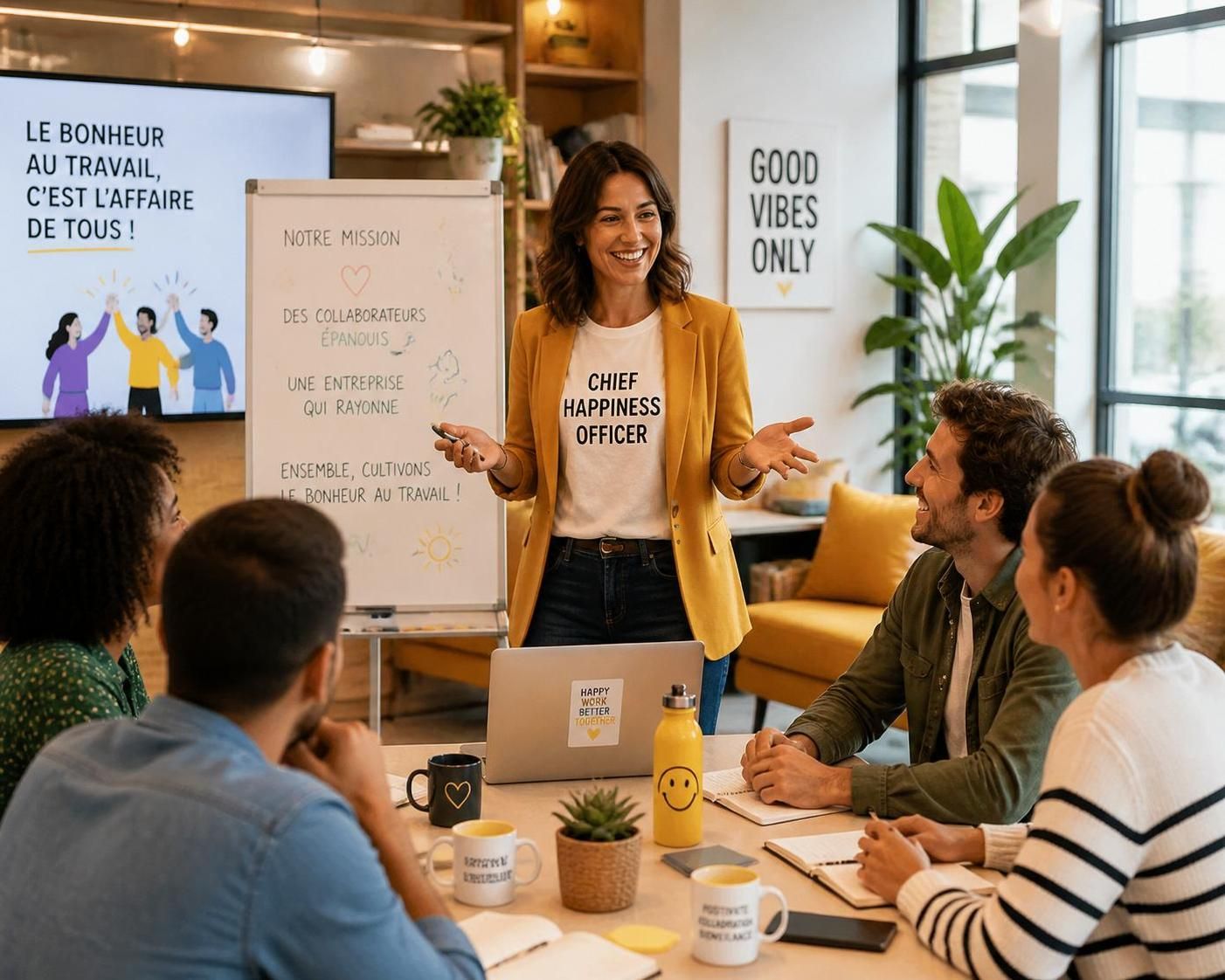 découvrez le rôle clé du happiness chief officer pour améliorer le bien-être en entreprise et favoriser un environnement de travail positif et motivant.