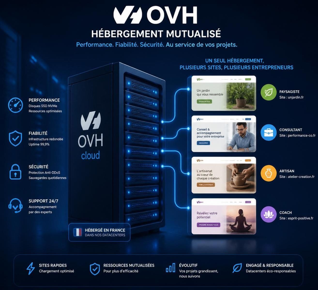 découvrez les avantages de l'hébergement mutualisé ovh, une solution fiable et performante idéale pour les entrepreneurs souhaitant optimiser leur présence en ligne.