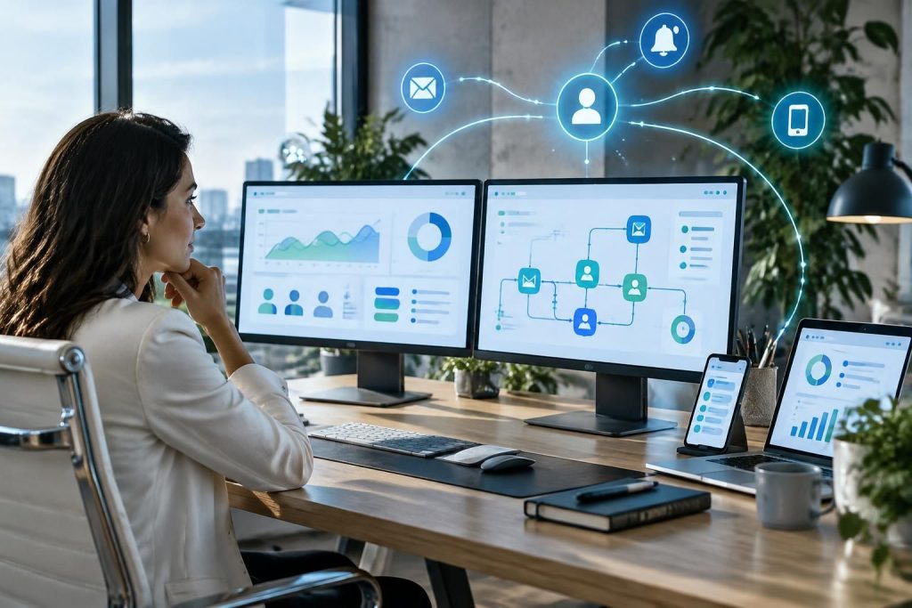 découvrez des exemples de marketing automation et les outils efficaces pour automatiser vos campagnes, gagner du temps et améliorer vos résultats.